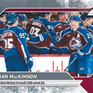 2025-26 Topps NOW #92- Nathan MacKinnon 4 (1 of 210)