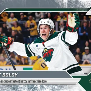 2025-26 Topps NOW #107- Matt Boldy (1 of 125)
