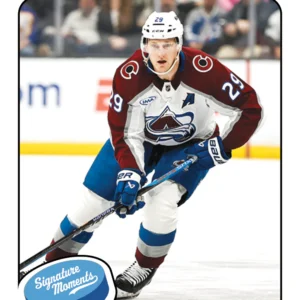 2025-26 Topps NOW Signature Moments #2- Nathan MacKinnon (SM1)