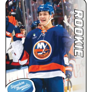 2025-26 Topps NOW Signature Moments #8- Matthew Schaefer 2 (SM5)
