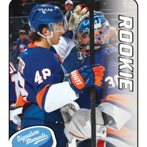 2025-26 Topps NOW Signature Moments #14- Matthew Schaefer 3 (SM8)