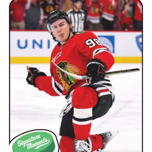 2025-26 Topps NOW Signature Moments #23- Connor Bedard (SM11)