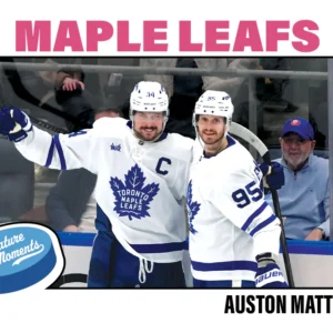 2025-26 Topps NOW Signature Moments #80- Auston Matthews 2 (SM20)