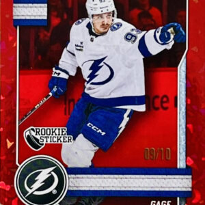 2025-26 Red #'d Parallel Insert out of 10