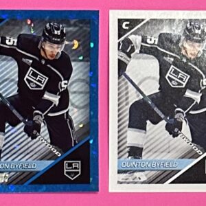 2024-25 TOPPS #234 - Quinton Byfield Blue #'d Parallel Insert out of 100