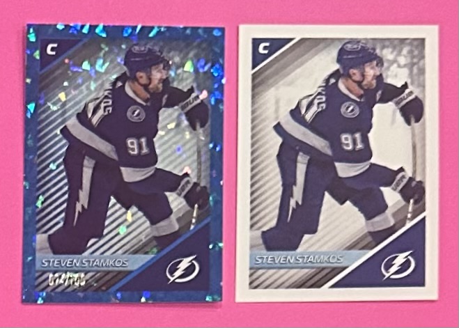 2024-25 TOPPS #452 - Steven Stamkos Blue #'d Parallel Insert out of 100