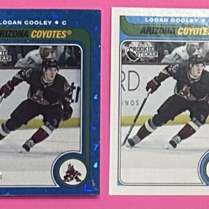 2024-25 TOPPS #676 - Logan Cooley Blue #'d Parallel Insert out of 100