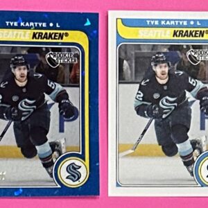 2024-25 TOPPS #684 - Tye Kartye Blue #'d Parallel Insert out of 100