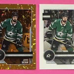 2025-26 TOPPS #148 - Jamie Benn Orange #'d Parallel Insert out of 25