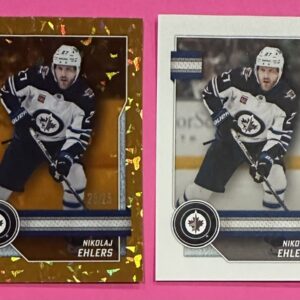 2025-26 TOPPS #540 - Nikolaj Ehlers Orange #'d Parallel Insert out of 25