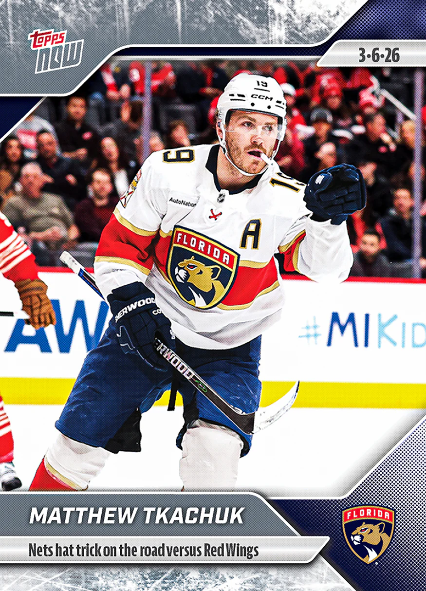 2025-26 Topps NOW #115 - Matthew Tkachuk (1 of 185)