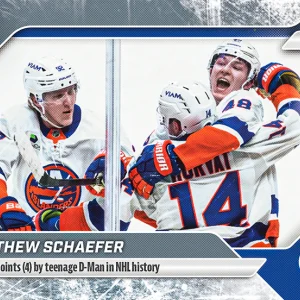 2025-26 Topps NOW #117 -  Matthew Schaefer 13 (1 of 1635)