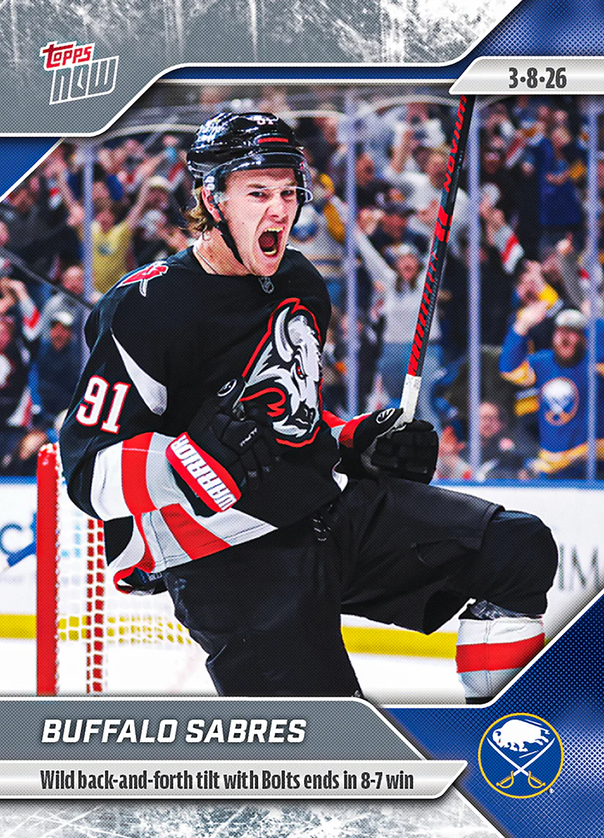 2025-26 Topps NOW #118 - Buffalo Sabres (1 of 270)