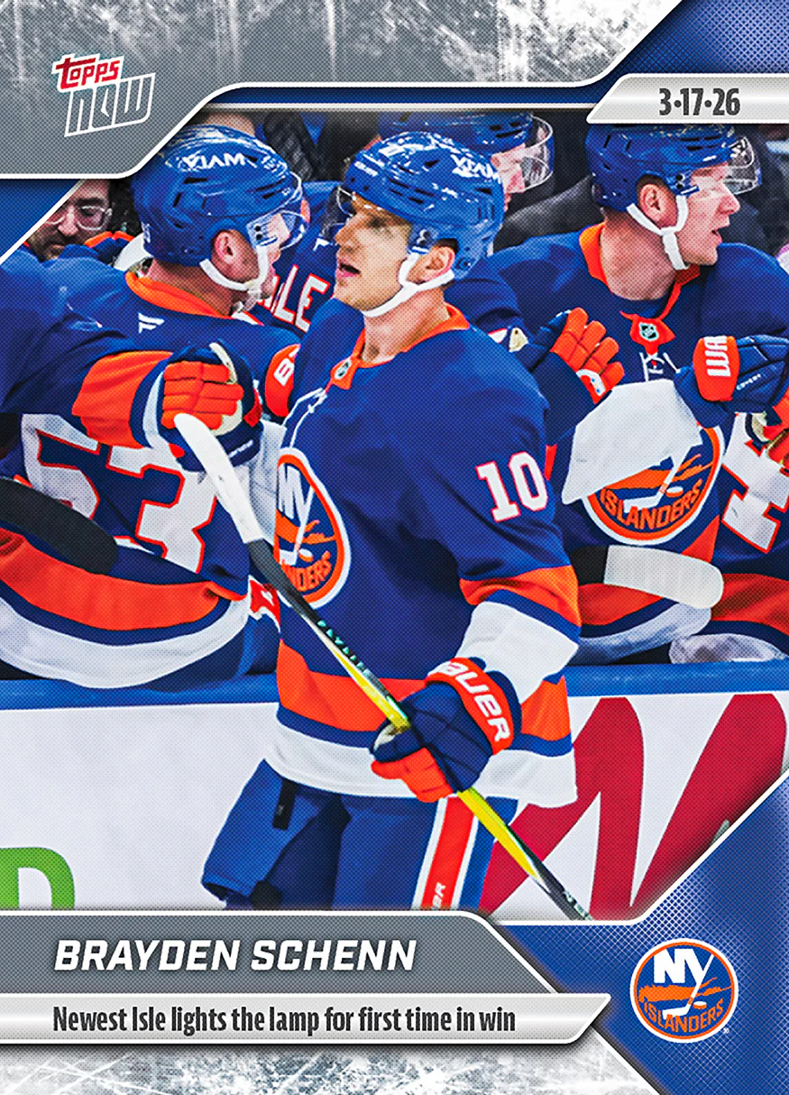 2025-26 Topps NOW #123 - Brayden Schenn (1 of 85)