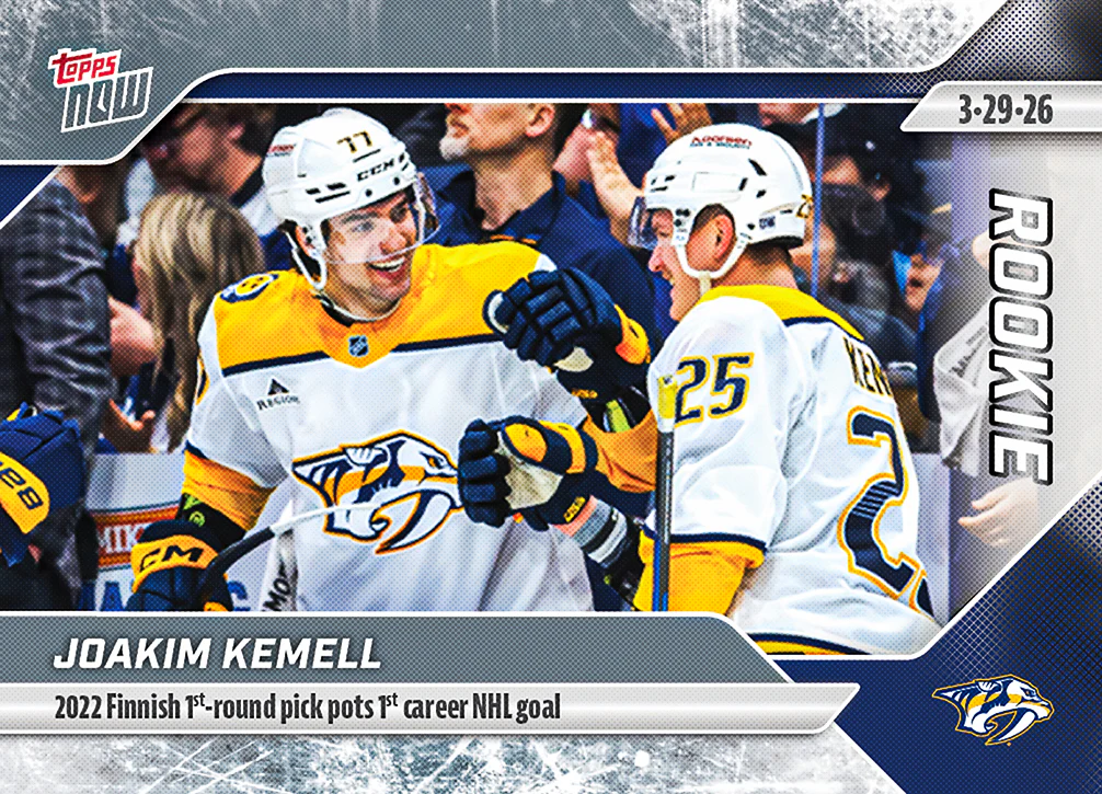 2025-26 Topps NOW #133 - Joakim Kemell (1 of 280)