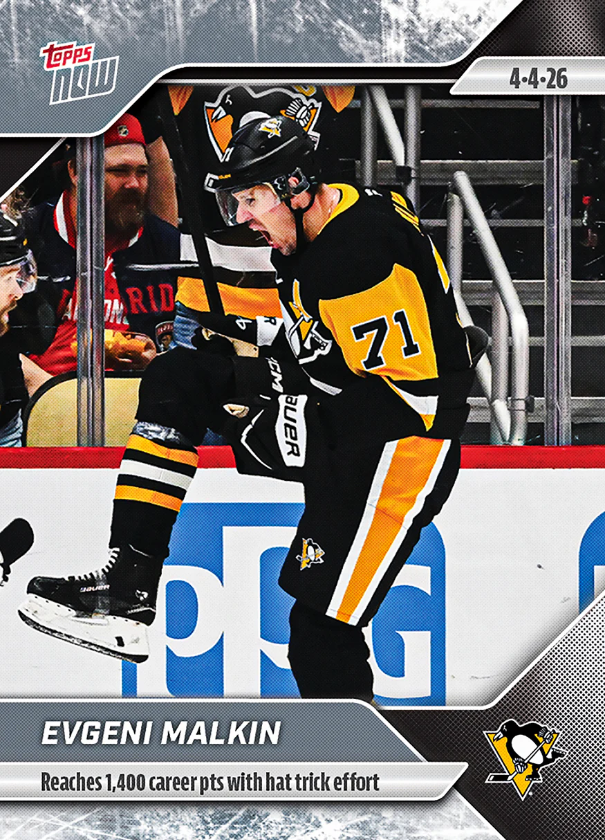 2025-26 Topps NOW #139 - Evgeni Malkin (1 of 265)
