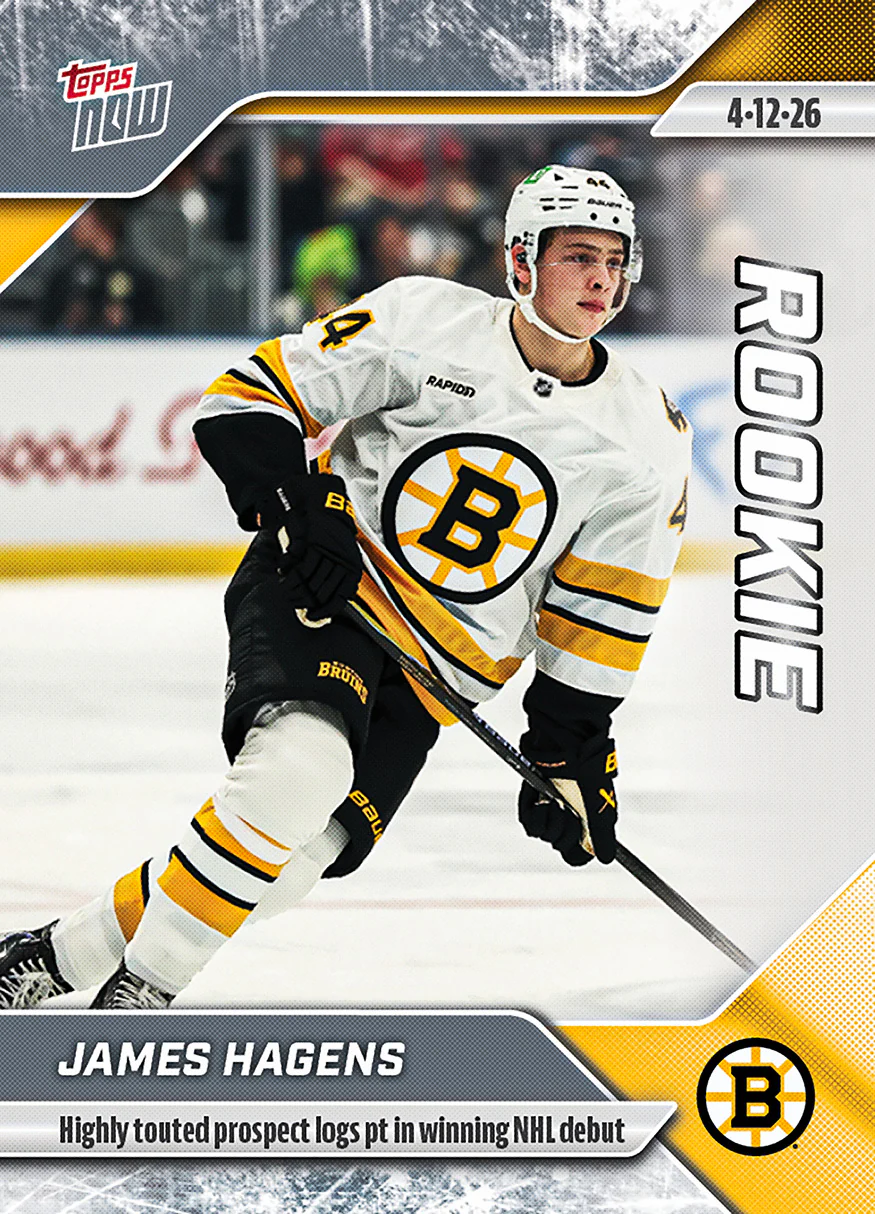 2025-26 Topps NOW #147 - James Hagens (1 of 1510)