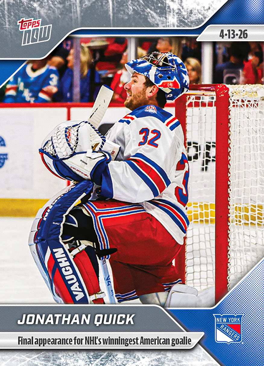 2025-26 Topps NOW #149 - Jonathan Quick (1 of 610)