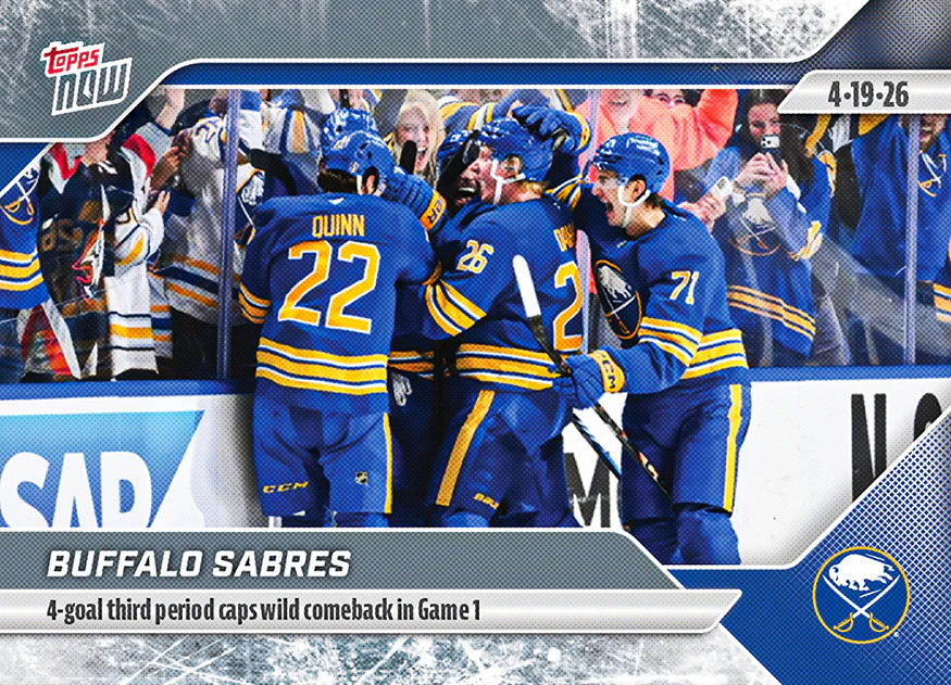2025-26 Topps NOW #152 - Buffalo Sabres 2 (1 of 245)