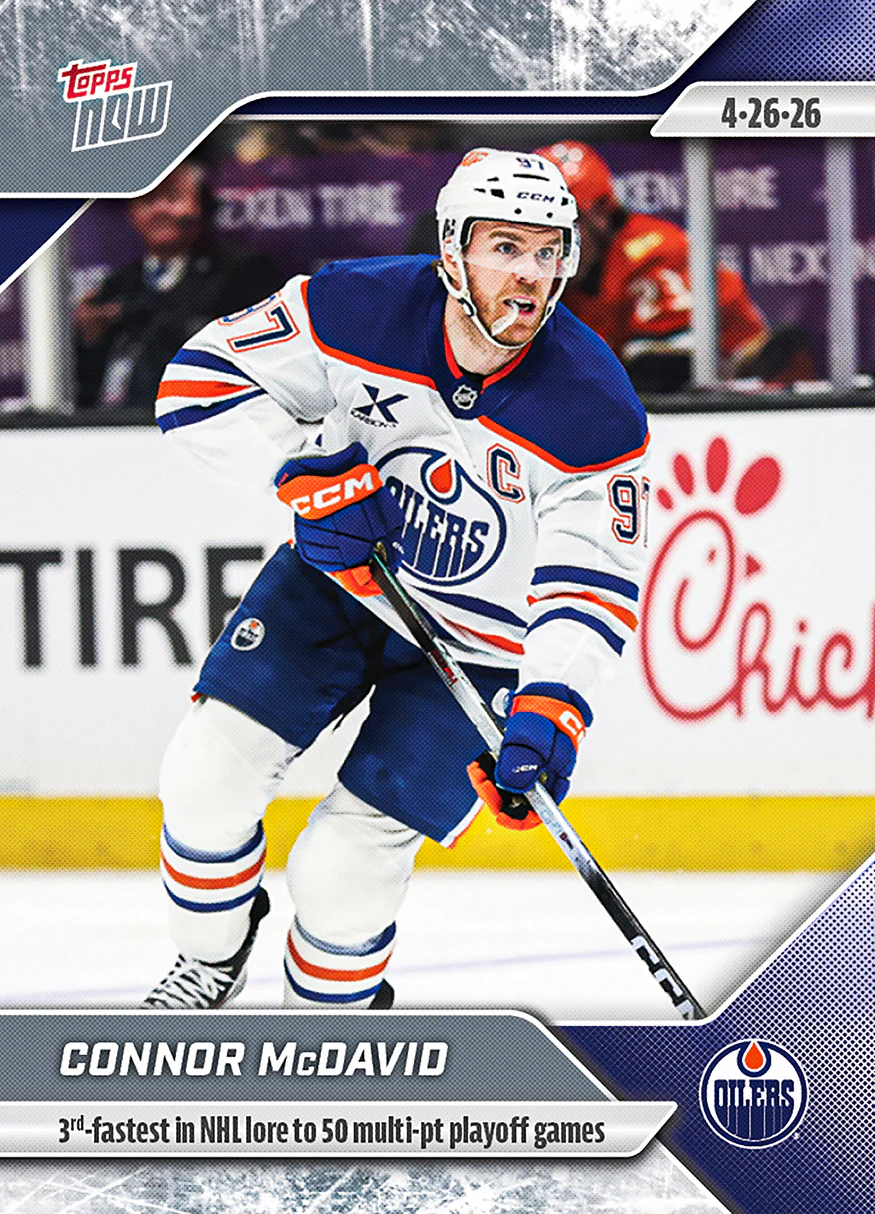 2025-26 Topps NOW #159 - Connor McDavid 5 (1 of 375)