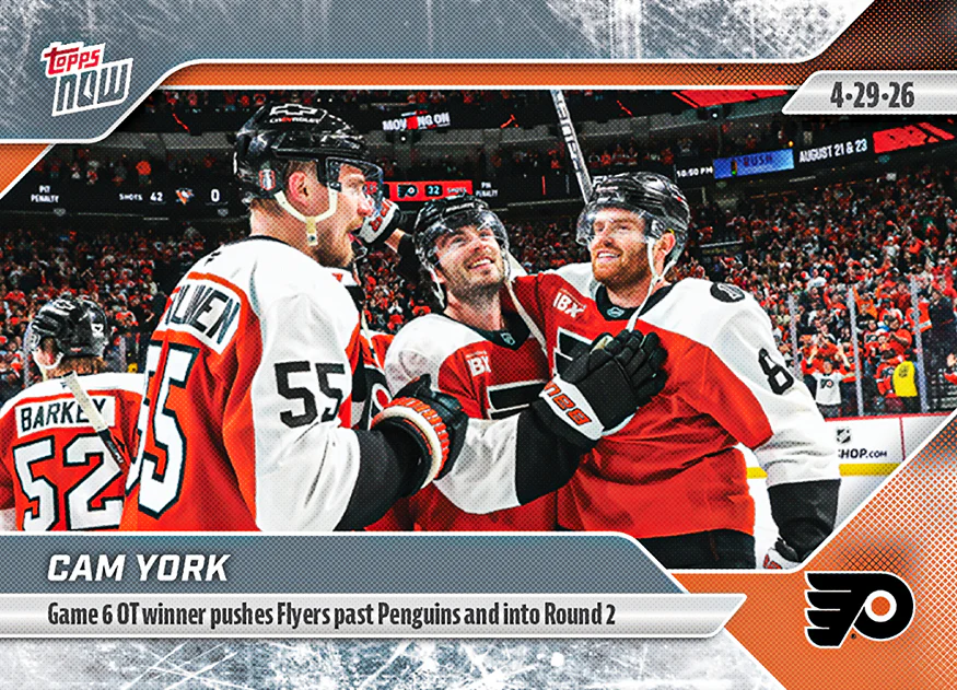 2025-26 Topps NOW #161 - Cam York (1 of 440)