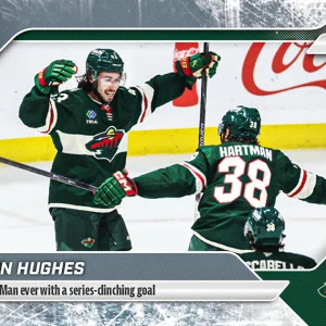 2025-26 Topps NOW #162 -  Quinn Hughes 3 (1 of 505)