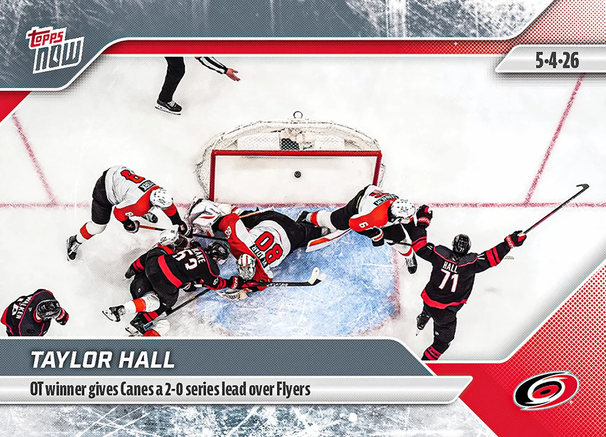 2025-26 Topps NOW #166 - Taylor Hall (1 of 150)