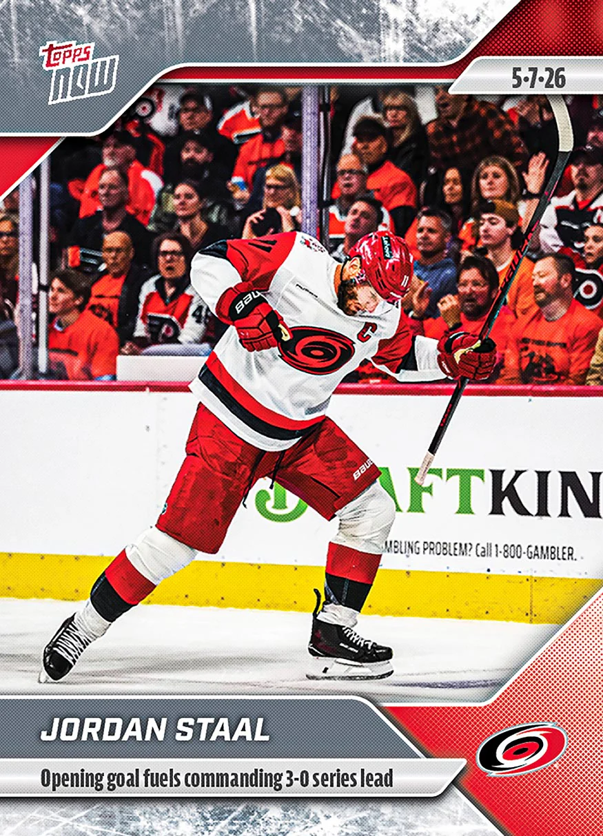2025-26 Topps NOW #168 - Jordan Staal (1 of 160)