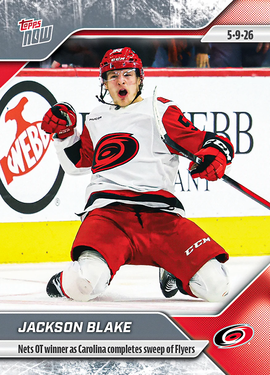 2025-26 Topps NOW #170 - Jackson Blake (1 of 125)