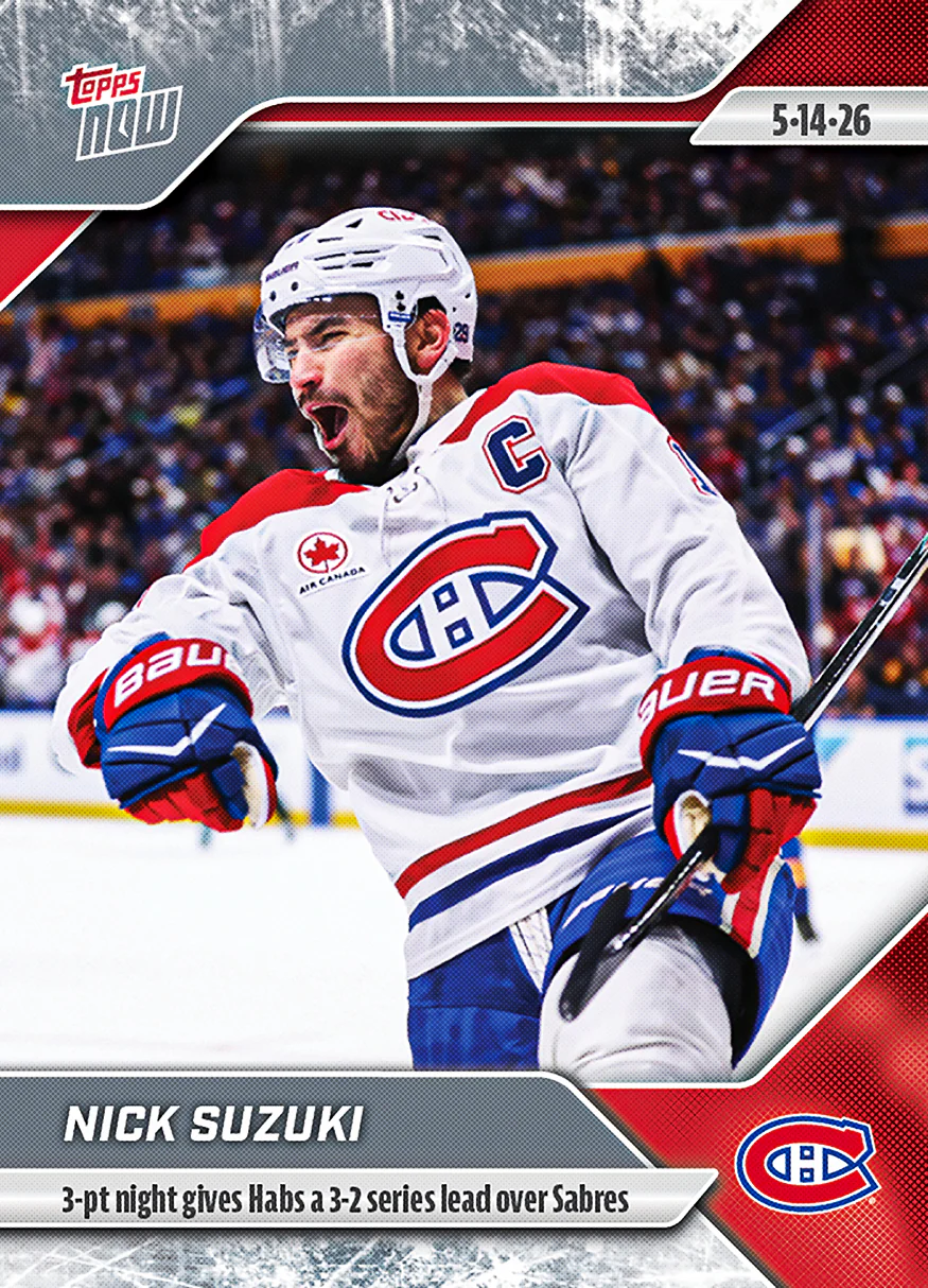 2025-26 Topps NOW #173 - Nick Suzuki (1 of 100)
