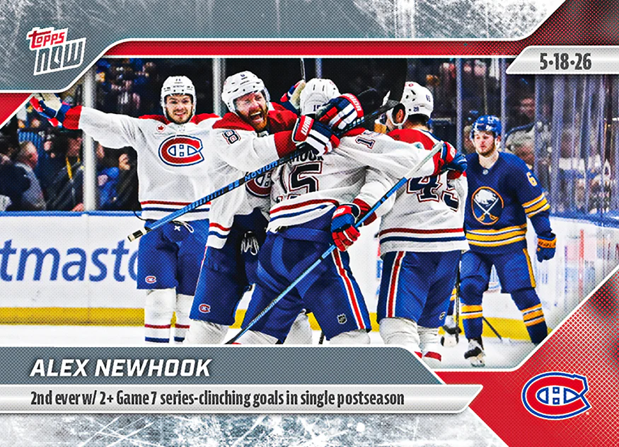 2025-26 Topps NOW #175 - Alex Newhook (1 of 170)
