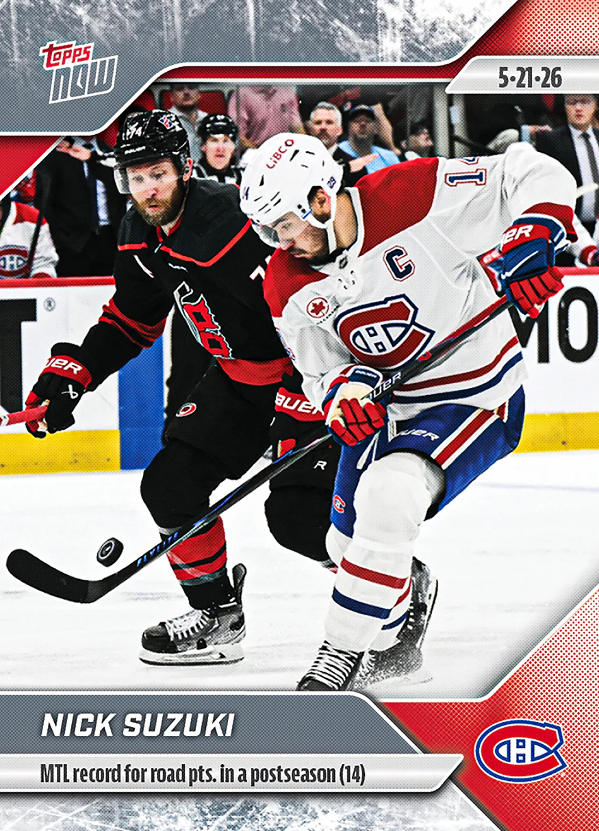 2025-26 Topps NOW #180 - Nick Suzuki 2 (1 of 145)