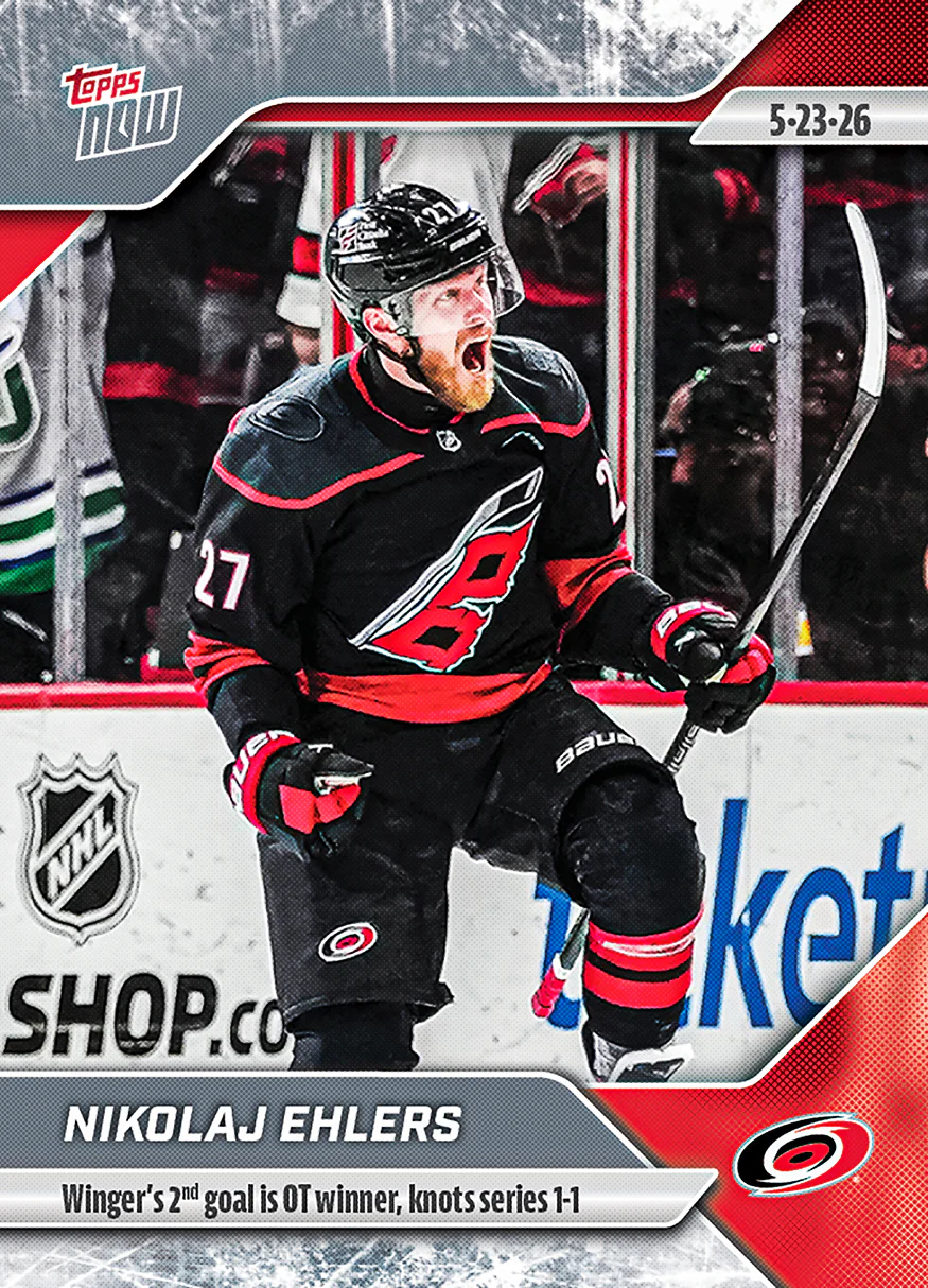 2025-26 Topps NOW #183 - Nikolaj Ehlers (1 of 180)