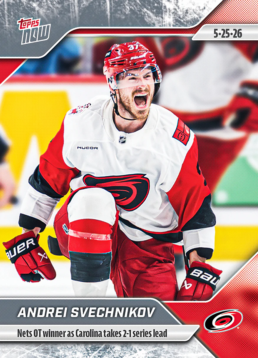 2025-26 Topps NOW #185 - Andrei Svechnikov (1 of 175)