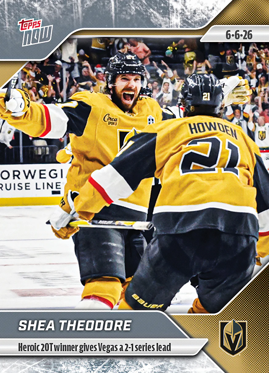 2025-26 Topps NOW #194 - Shea Theodore (1 of 105)