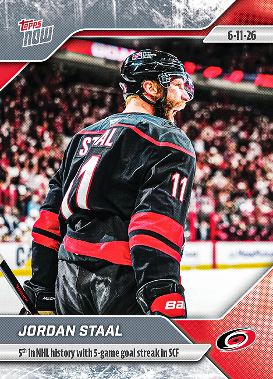 2025-26 Topps NOW #197 - Jordan Staal 3 (1 of 585)