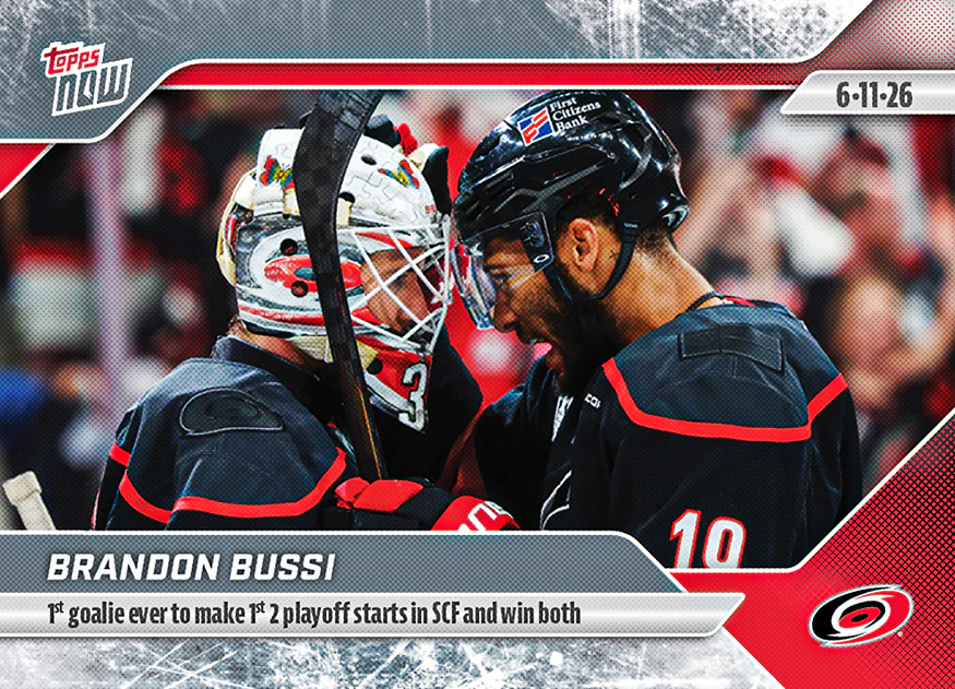 2025-26 Topps NOW #198 - Brandon Bussi 4 (1 of 670)