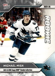 2025-26 Topps NOW #RC-2 -  Michael Misa 3 (1 of 600)