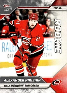 2025-26 Topps NOW #RC-8 -  Alexander Nikishin (1 of 600)