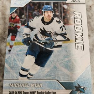 2025-26 Topps NOW #RC-2 -  Michael Misa 3 Unumbered Parallel