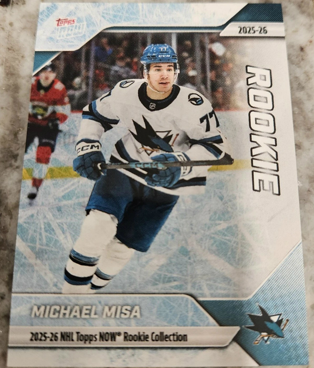 2025-26 Topps NOW #RC-2 - Michael Misa 3 Unumbered Parallel