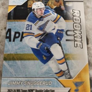 2025-26 Topps NOW #RC-6 -  Jimmy Snuggerud Unumbered Parallel