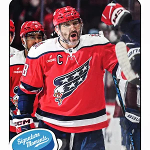 2025-26 Topps NOW Signature Moments #127 -  Alexander Ovechkin 6 (SM28)