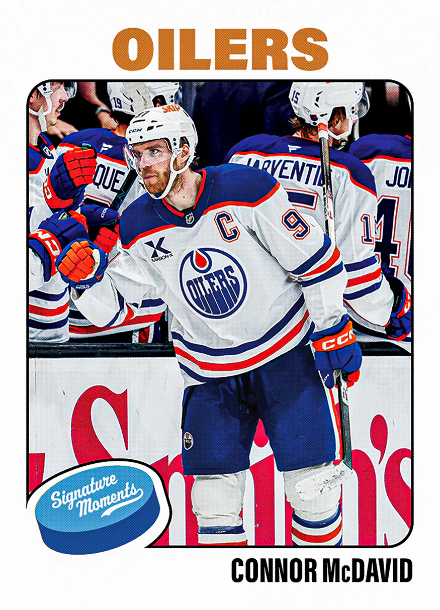 2025-26 Topps NOW Signature Moments #130 - Connor McDavid 3 (SM29)