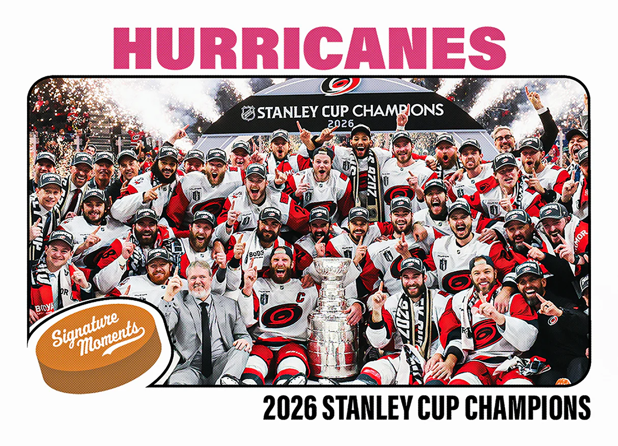 2025-26 Topps NOW Signature Moments #204 - Carolina Hurricanes 3 (SM36)